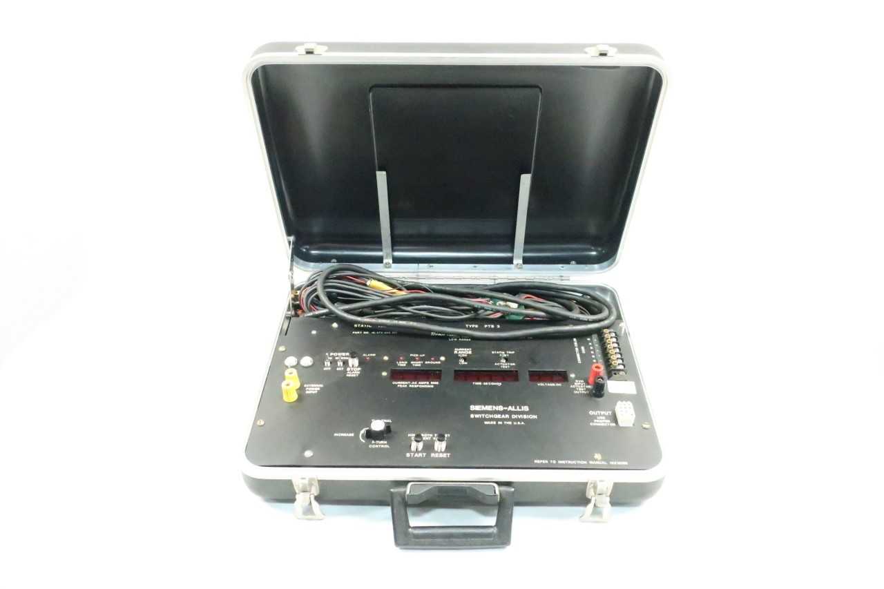 Siemens 18-473-254-501 Static Trip Test Set - ELECTRICAL TESTING EQUIPMENT