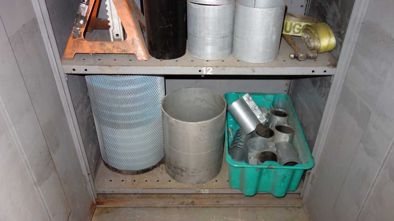 CABINET W/SLEEVES, JACK - TOOL STORAGE