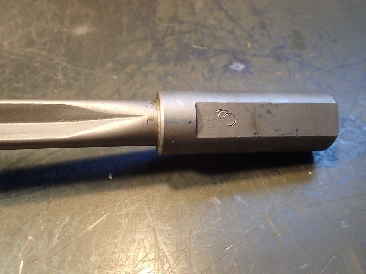 Hyper Tool .7283" 18.5mm x 18" OAL Coolant Fed Deep Hole Gun Drill: Carbide Tip - MACHINING ACCESSORIES & TOOLING