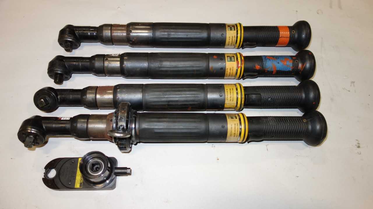 LOT OF 4 ATLAS COPCO ETV S72-50-10 ELECTRIC ANGLE NUTRUNNERS - ELECTRIC POWER TOOLS