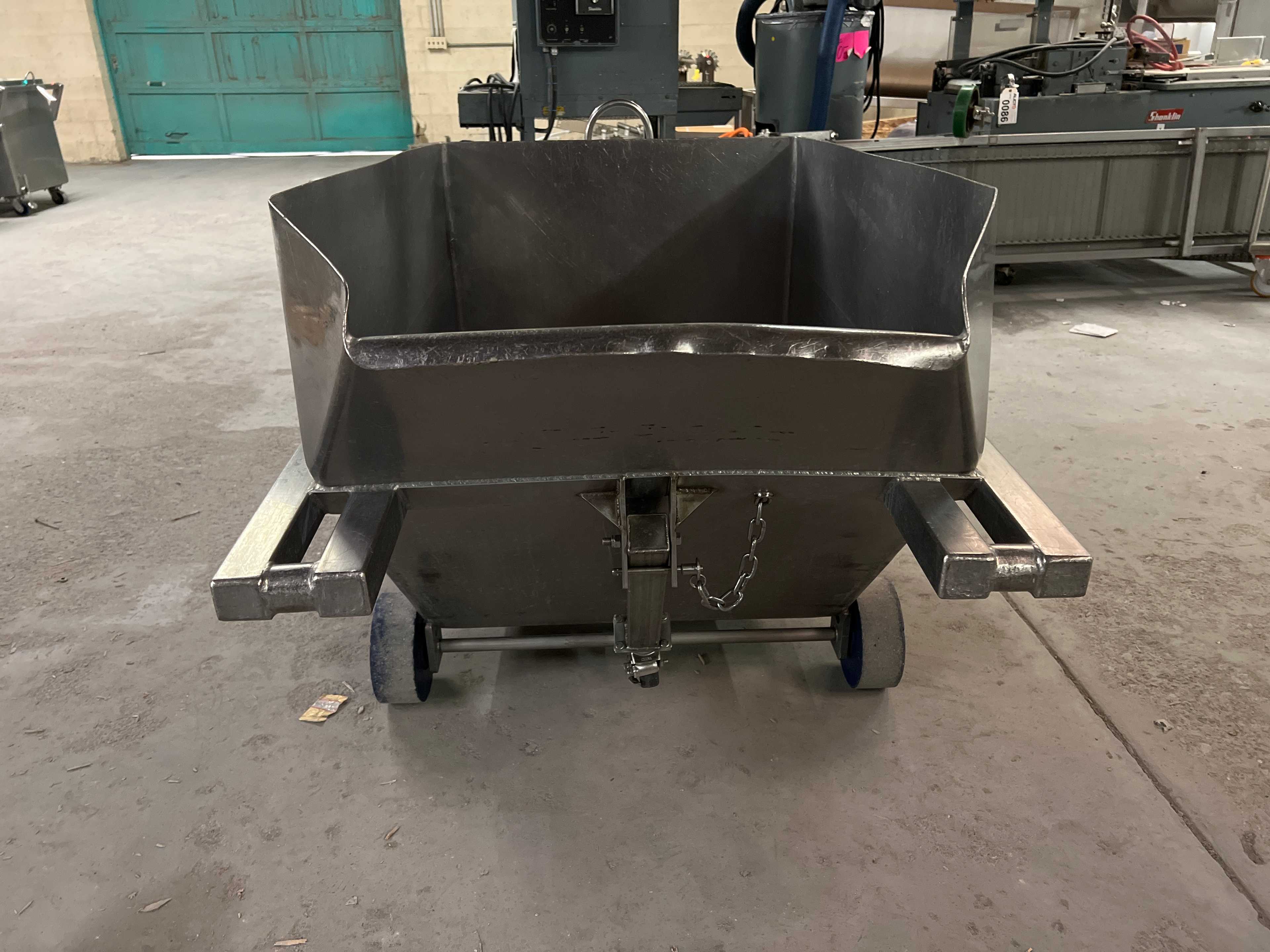 Stainless Steel Dump Cart Hopper