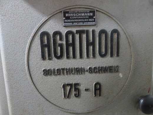 Agathon 175 A tool and cutter grinder - MACHINE TOOLING