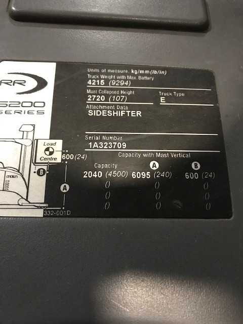 2007 Crown RR5265S-45 reach truck, Valley View (Cleveland), OH - REACH TRUCKS