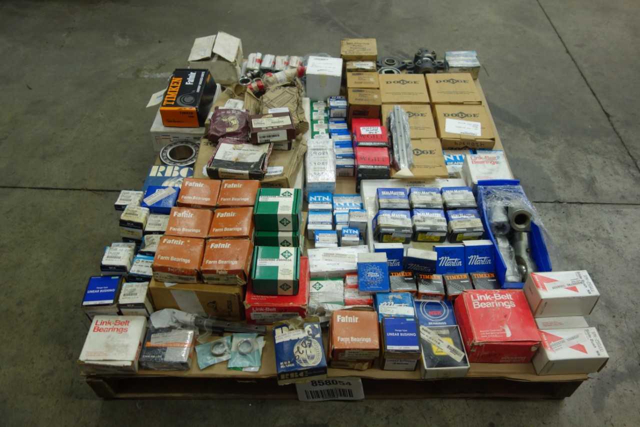 PALLET OF ASSORTED BEARINGS - BEARINGS