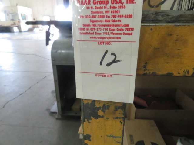Abrasives, Cart and all contents - MISCELLANEOUS