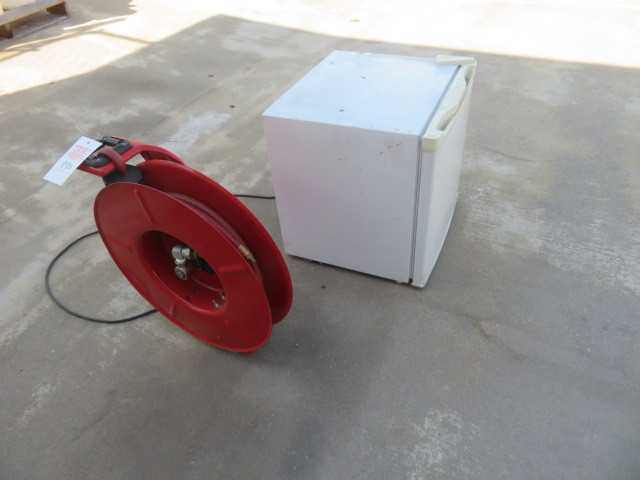 Air Hose Coil Reel and Small Refrigereator - MISCELLANEOUS