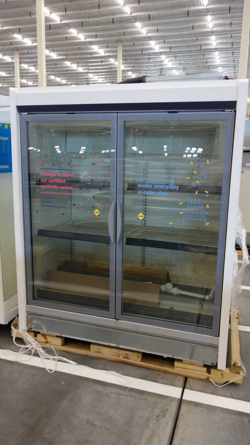 AHT VENTO GREEN MC FREEZE 156 2 DOOR MULTI-SHELF CHEST CAKE FREEZER 1.050W 208-240V-AC - 