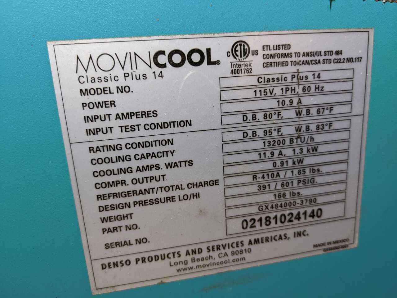 COOLING SYSTEM - HVAC EQUIPMENT