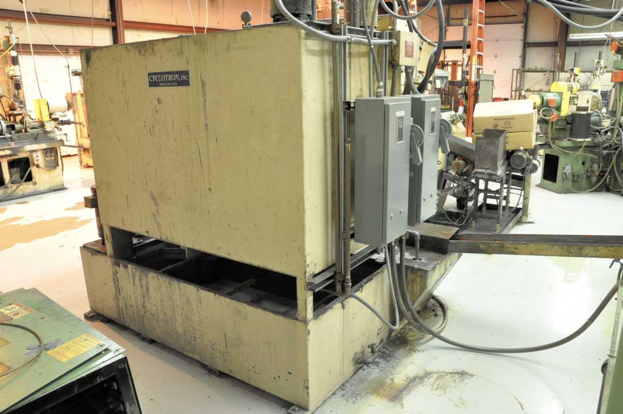 CYCLOTRON Coolant & Grinding Sludge Filtration System for Speedfam TFG's, 8 - PROCESS EQUIPMENT