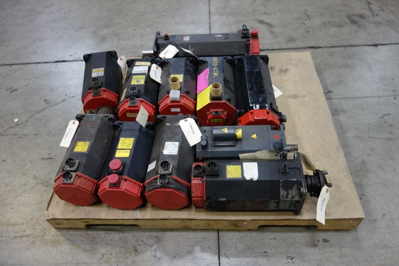 PALLET OF ASSORTED SERVO MOTORS - SERVO