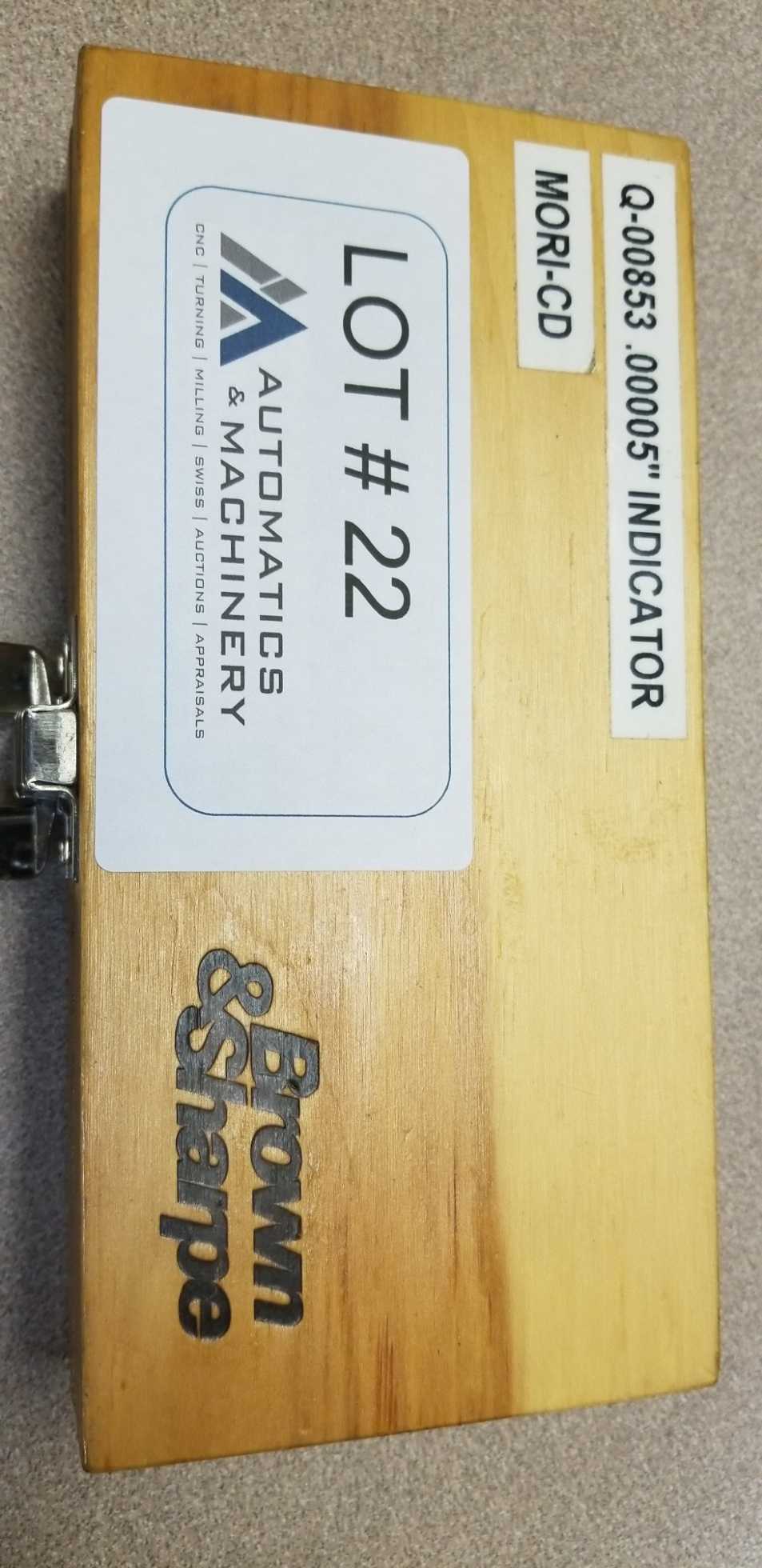 Brown & Sharpe Test Indicator - METAL INSPECTION EQUIPMENT