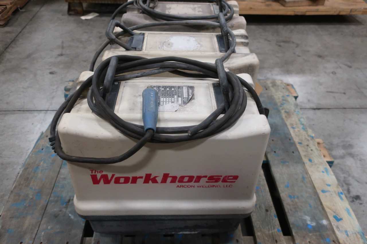 LOT OF 3 WORKHORSE 300S ARCON WELDING STICK WELDERS - WELDING EQUIPMENT