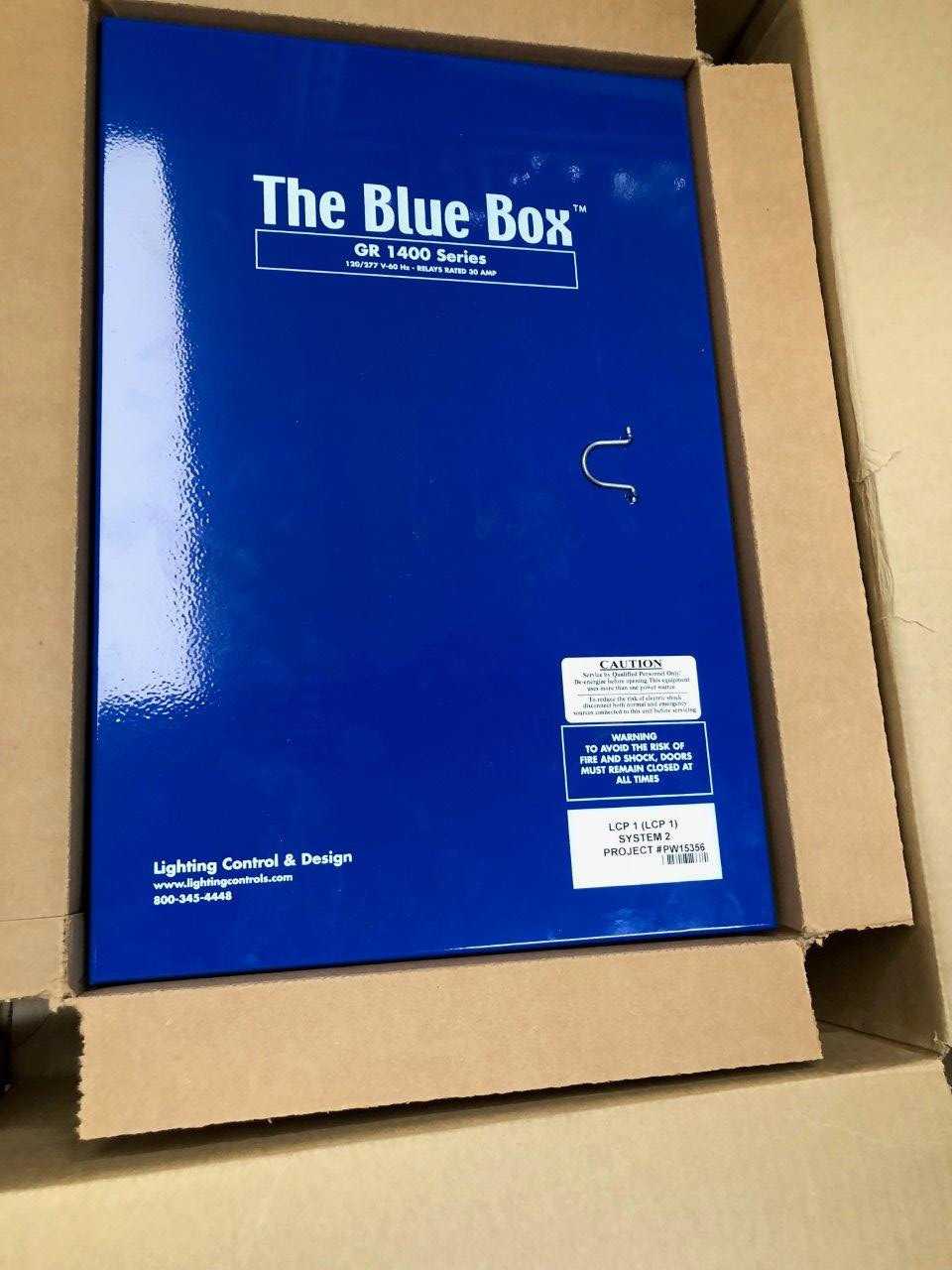Blue Box G1400 Series Lighting Control panel - ELECTRICAL COMPONENTS Blue Box G1400 Series Lighting Control panel - ELECTRICAL COMPONENTS