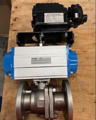 Lot of 30 - 2" SVF VB41 BALL VALVE, STAINLESS STEEL BODY, BALL, & STEM CONTROL VALVE - CONTROL VALVE