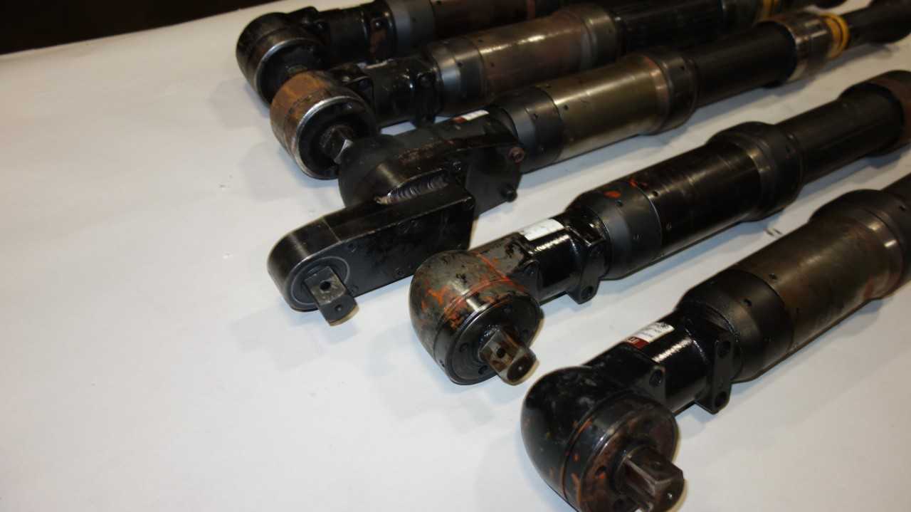 LOT OF 6 ATLAS COPCO ETV S92-270-20 ELECTRIC ANGLE NUTRUNNERS - ELECTRIC POWER TOOLS