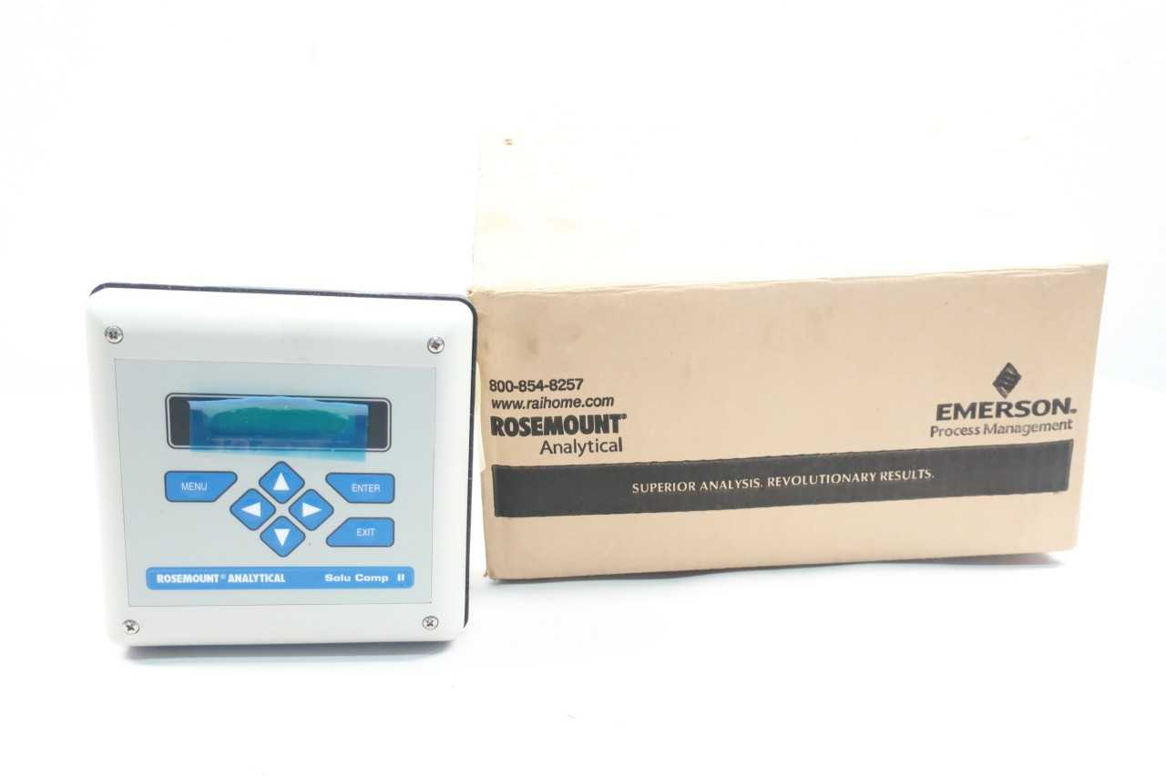 ROSEMOUNT 1055-01-11-20 SOLU COMP II 115/230V-AC CONDUCTIVITY TRANSMITTERS AND ANALYZER - INSTRUMENTATION ROSEMOUNT 1055-01-11-20 SOLU COMP II 115/230V-AC CONDUCTIVITY TRANSMITTERS AND ANALYZER - INSTRUMENTATION