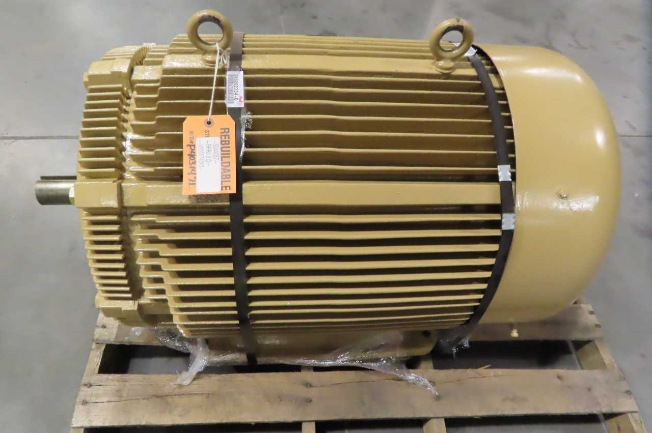 WESTINGHOUSE 447TS 150HP 460V-AC AC ELECTRIC MOTOR - ELECTRIC MOTORS