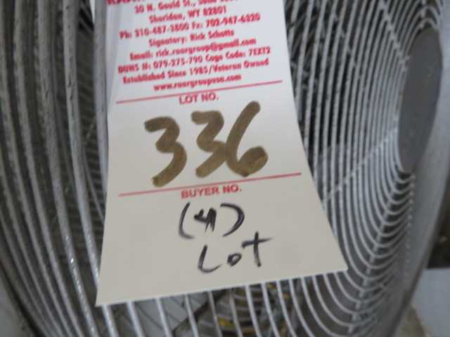 Fans (4) Lot - MISCELLANEOUS