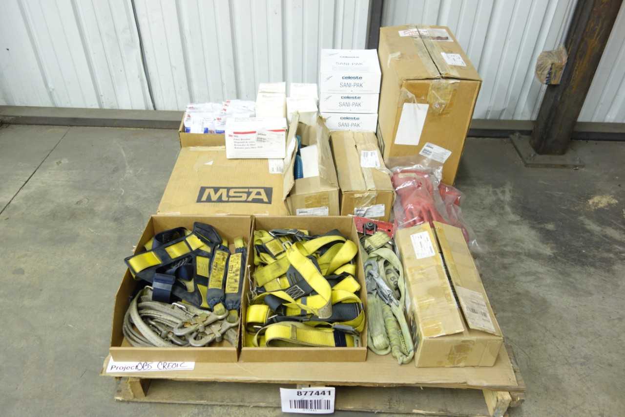 PALLET OF ASSORTED SAFETY EQUIPMENT - SAFETY EQUIPMENT