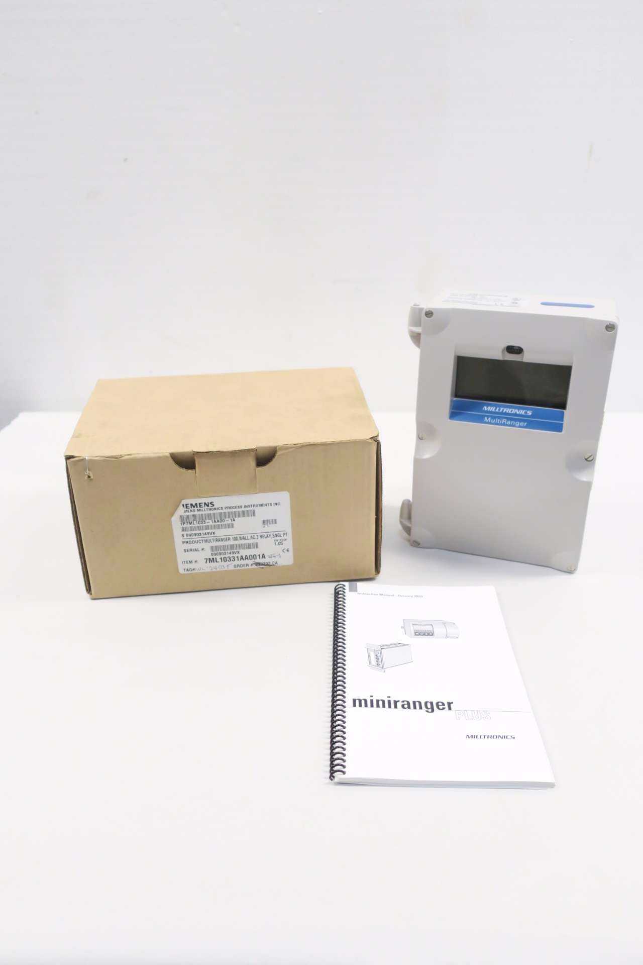 SIEMENS 1P7ML1033-1AA00-1A MILLTRONICS CONTROLLER - MISCELLANEOUS