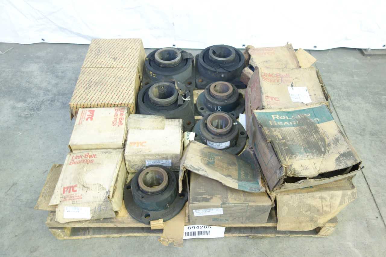 PALLET OF ASSORTED MOUNTED BEARINGS - BEARINGS