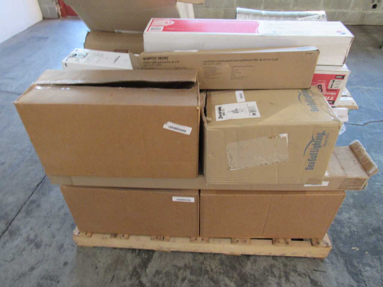 Pallet of 89x Assorted Lights, LEDs & HVAC - LIGHTING