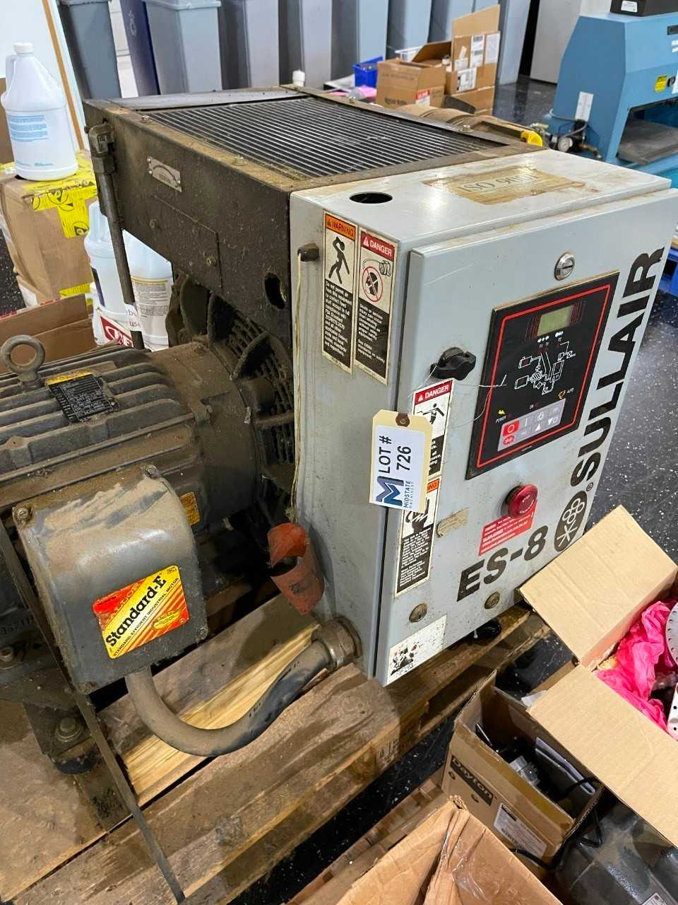 Sullair ES-8 Rotory Screw Air Compress - AIR COMPRESSORS