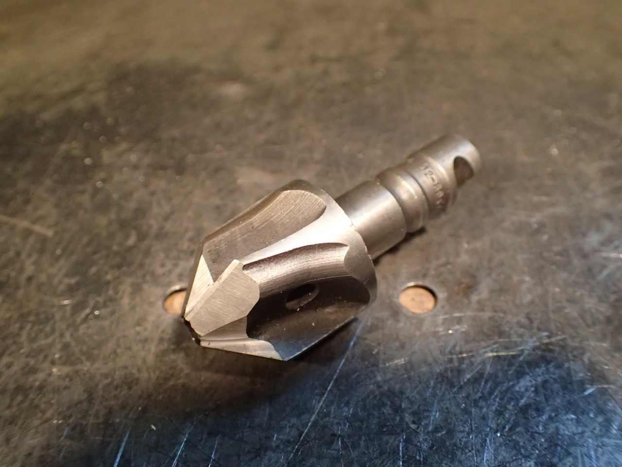 Eclipse 1-1/8" 1.125" x 82 Degree Countersink: 7/8" Straight #1 Pin Drive Shank - HOLEMAKING TOOLS