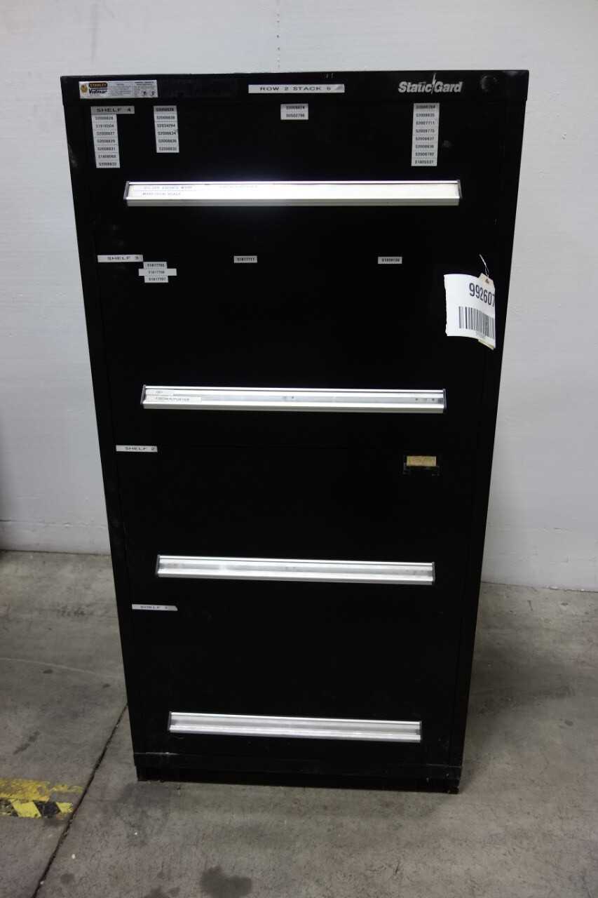 STANLEY VIDMAR STATICGARD 4 DRAWER CABINET - TOOL STORAGE