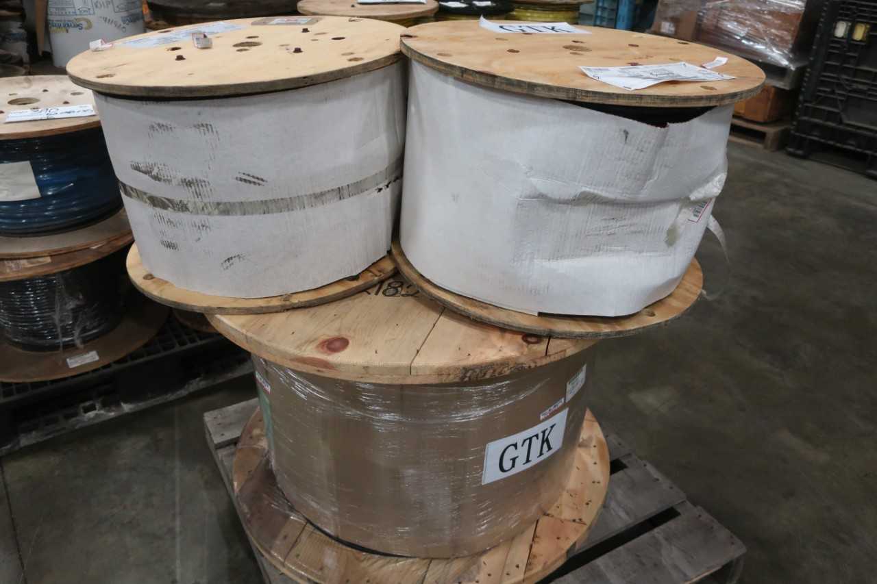 7 PALLETS OF ASSORTED THERMO CABLE-WIRE - WIRE MANUFACTURING