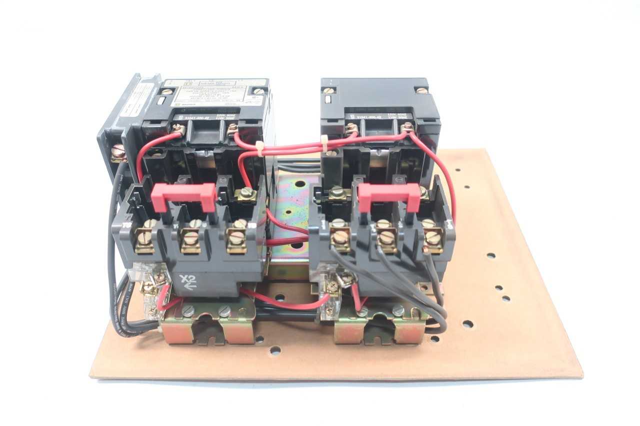 SQUARE D 8810SCO2V02S SIZE 1 MULTI-SPEED STARTER 120V-AC 10HP - ELECTRIC POWER TOOLS