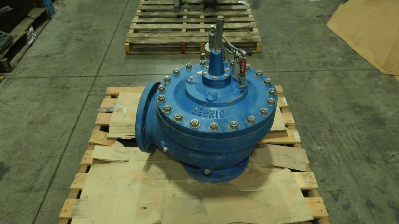 SINGER PRESSURE RELIEF VALVE A106-RPS 8IN 250PSI REV G - RELIEF VALVE