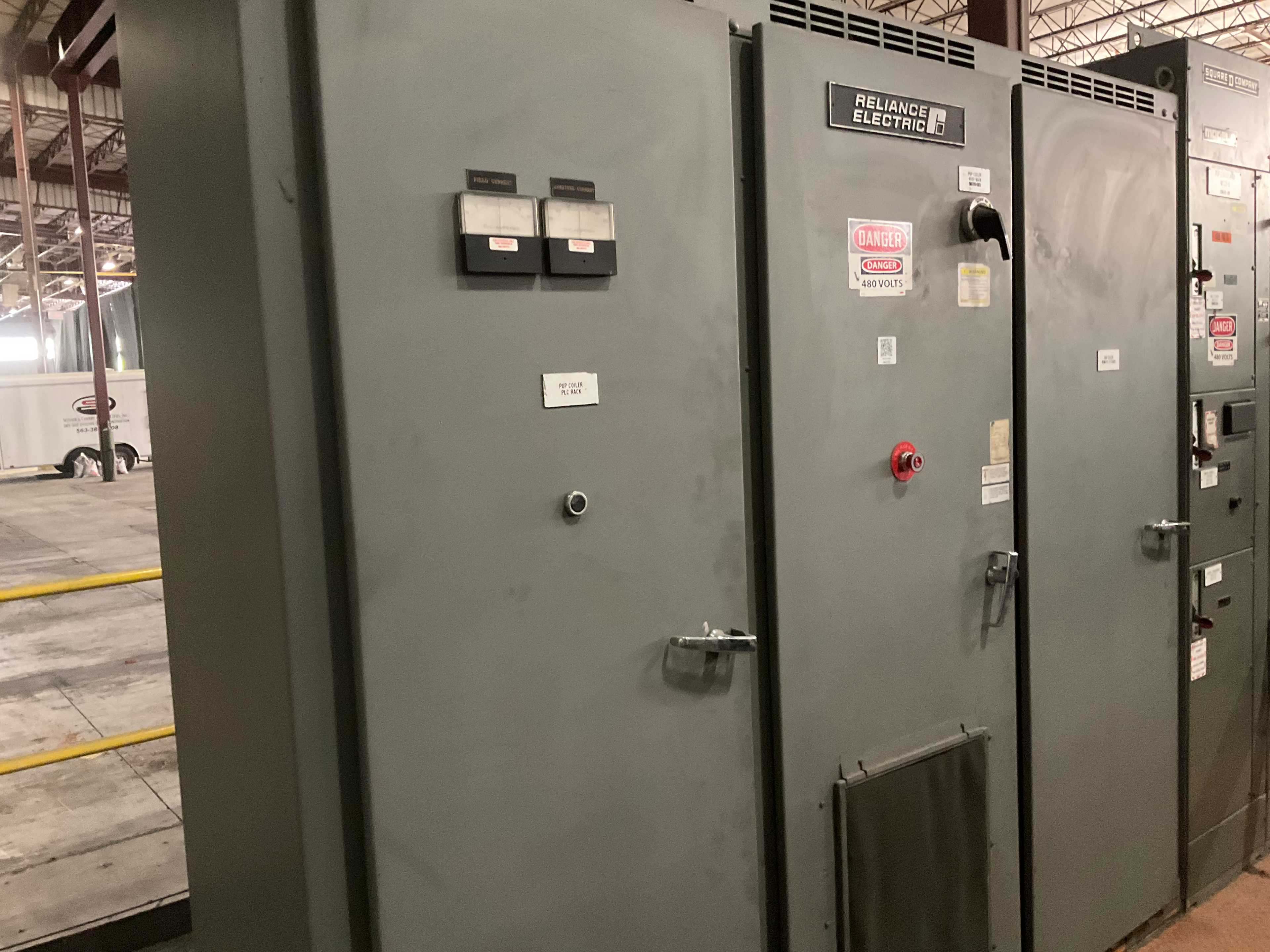 QTY 3 - CONTROL CABINETS WITH ALLEN BRADLEY CONTROLS AND PLCS - CONTROL CABINETS QTY 3 - CONTROL CABINETS WITH ALLEN BRADLEY CONTROLS AND PLCS - CONTROL CABINETS