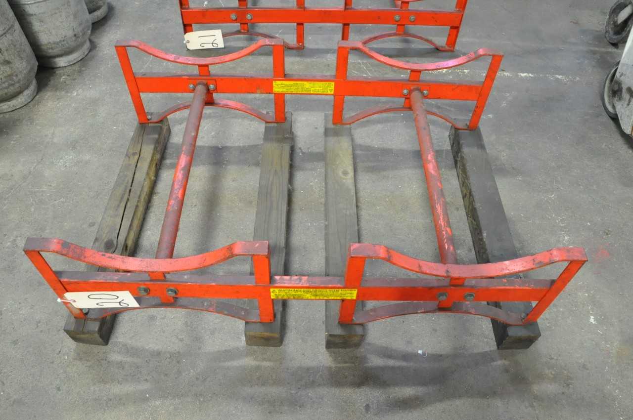 Horizontal 2 Drum Stock Stand - PUMPS