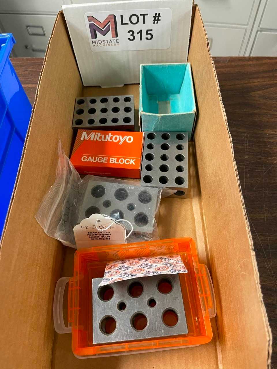 Mitutoyo 123 Blocks & Gauges - INSTRUMENTATION