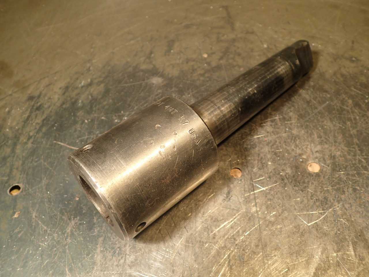 Collis 1-1/4" Pipe Tap Holder: Morse Taper #4 Shank MT4 4MT - HOLEMAKING TOOLS