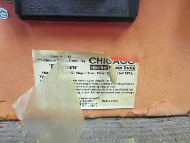 Chicago 7" Saw - MISCELLANEOUS