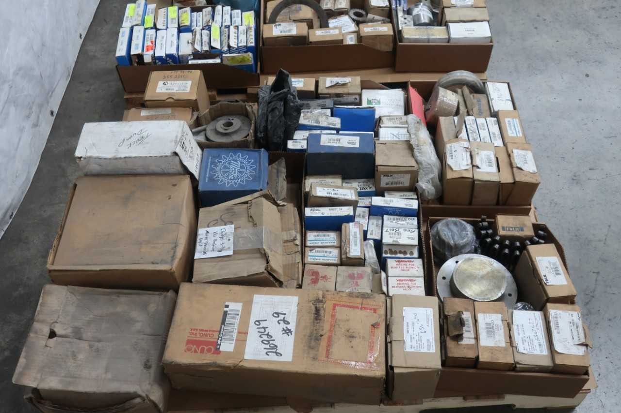 2 PALLETS OF ASSORTED POWER TRANSMISSION REPLACEMENT PARTS - POWER TRANSMISSION
