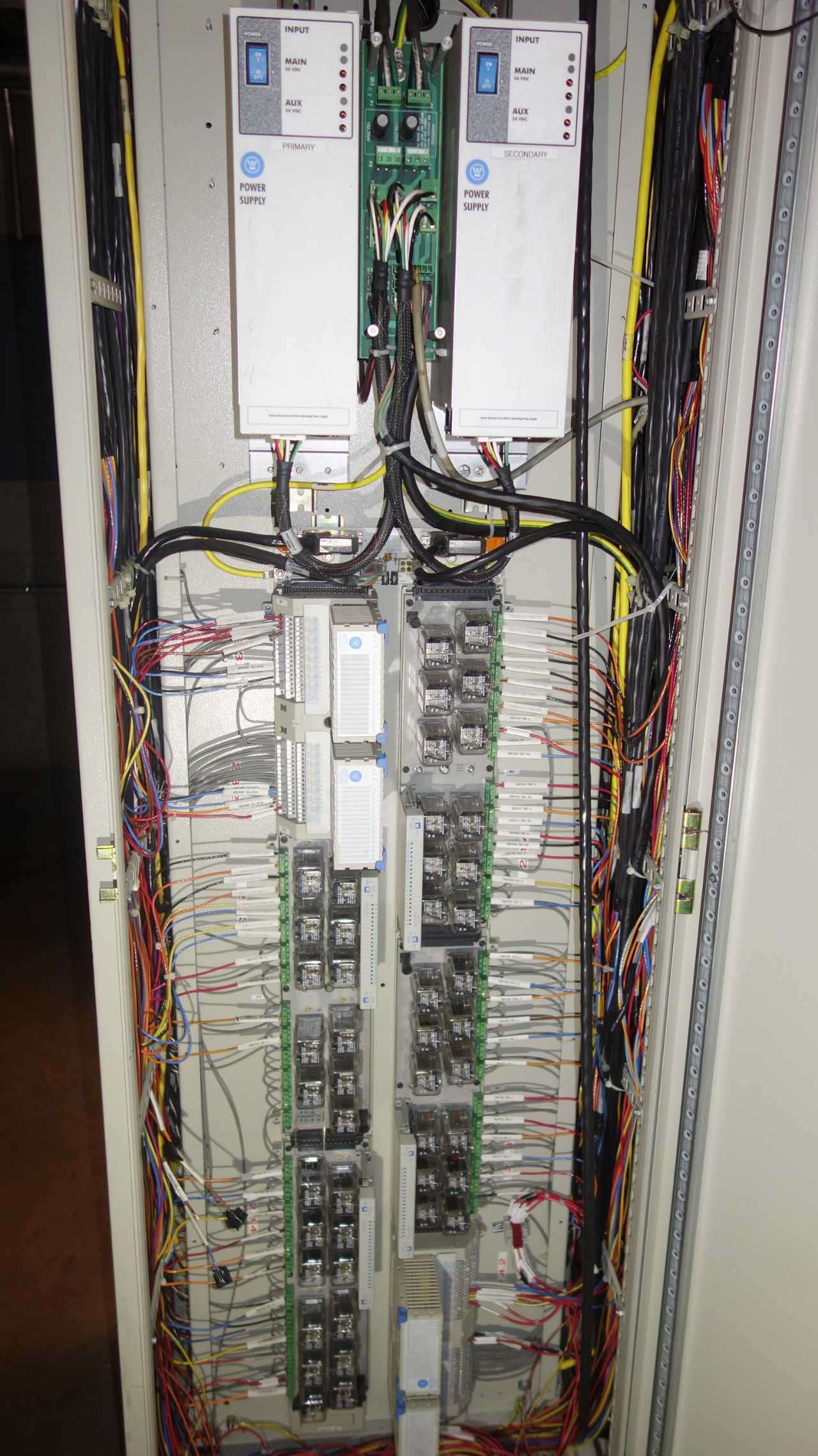 X7 WESTINGHOUSE OVATION CONTROL CABINETS W/ MODULES - AUTOMATION & CONTROLS