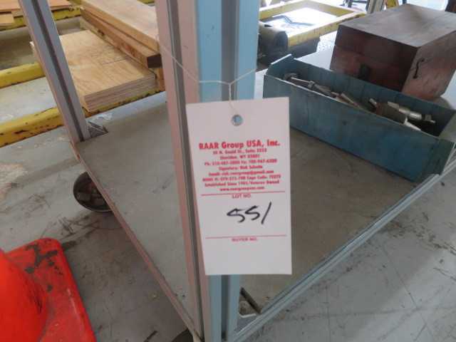 Aluminum Table on wheels - MISCELLANEOUS