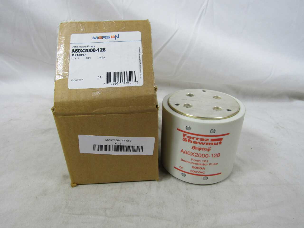 Quantity of 2x A60X2000-128 Fuses - VALVES