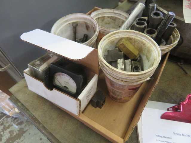 12" 3-jaw chuck and other items in picture - MISCELLANEOUS