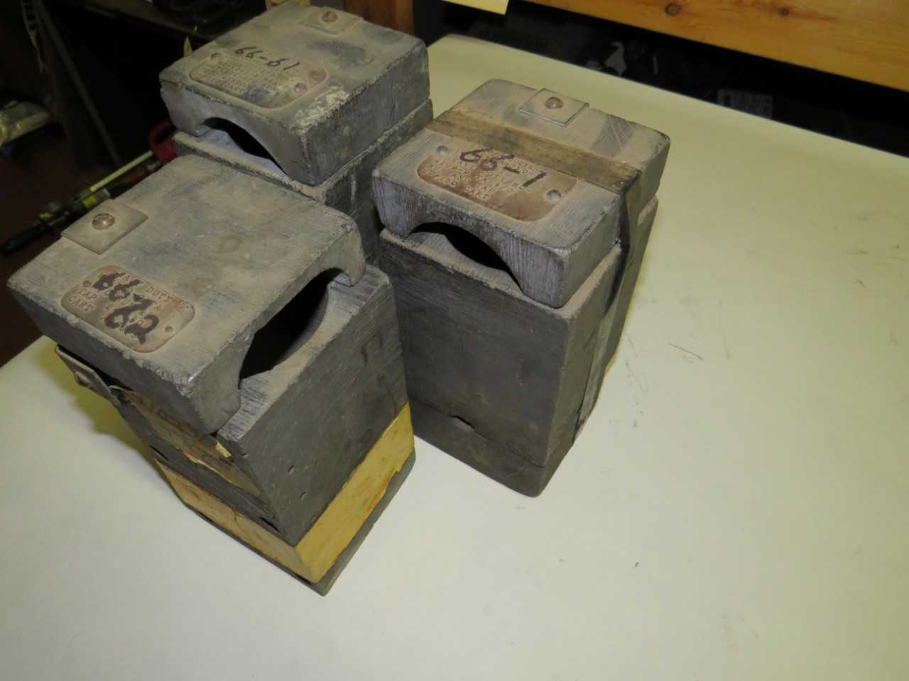 LOT OF 3 ASSORTED CADWELD 4/0 MOLDS - HAND TOOLS