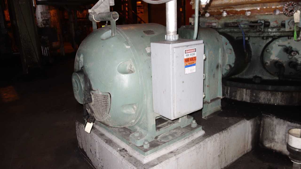 GENERAL ELECTRIC 6334S 125HP 440V-AC AC MOTOR - ELECTRIC MOTORS