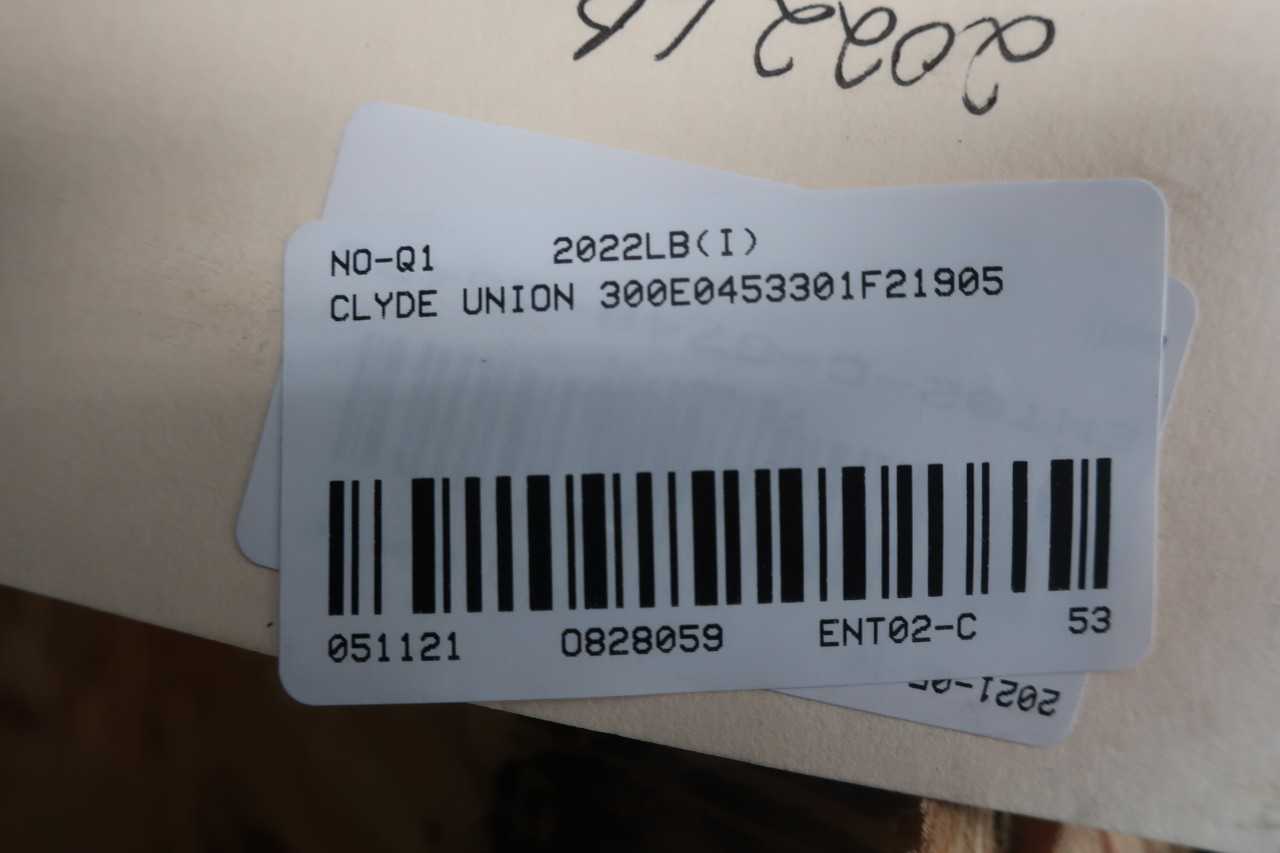 CLYDE UNION FLUID HYDRAULIC CYLINDER - HYDRAULIC CYLINDERS