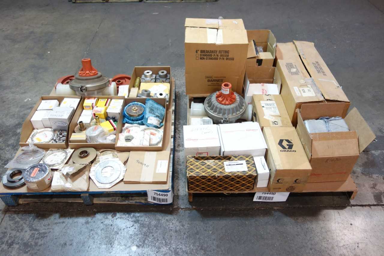 2 PALLETS OF ASSORTED PUMPS, PUMP PARTS, ACCESSORIES - PUMPS