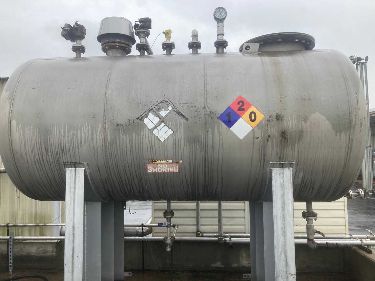 1200 gal. Stainless Steel Tank - Qty of 2 - PROCESS EQUIPMENT