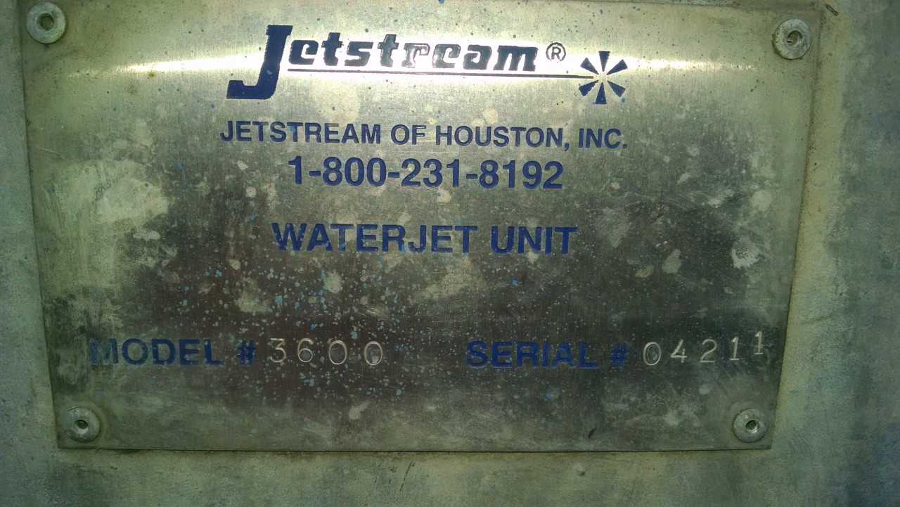 2004 Jetstream Series 3000 Water Blaster w/ Trailer - PLANT & FACILITY EQUIPMENT