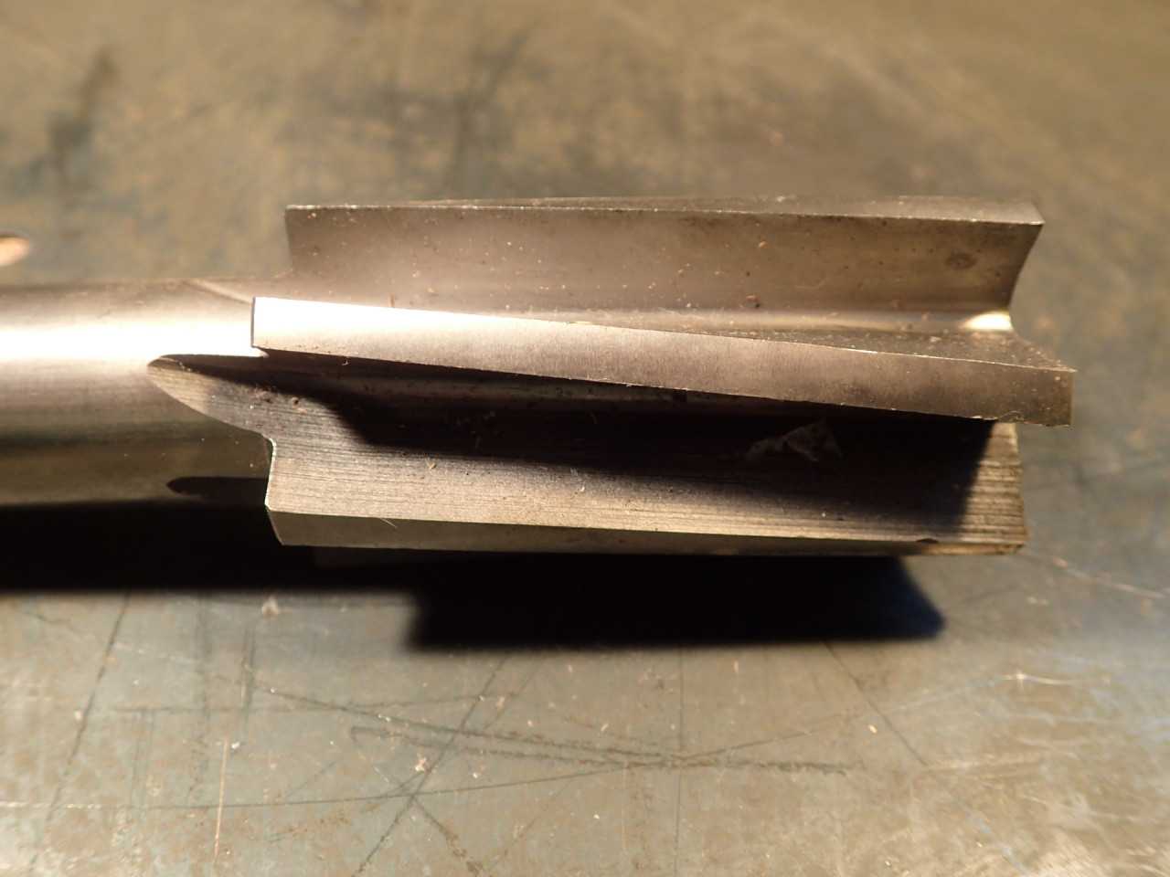 FTI 1.583" 6-Flute Non-Center Cutting End Mill 3" Shoulder 1" Shank M-42 HSS - MILLING TOOLS