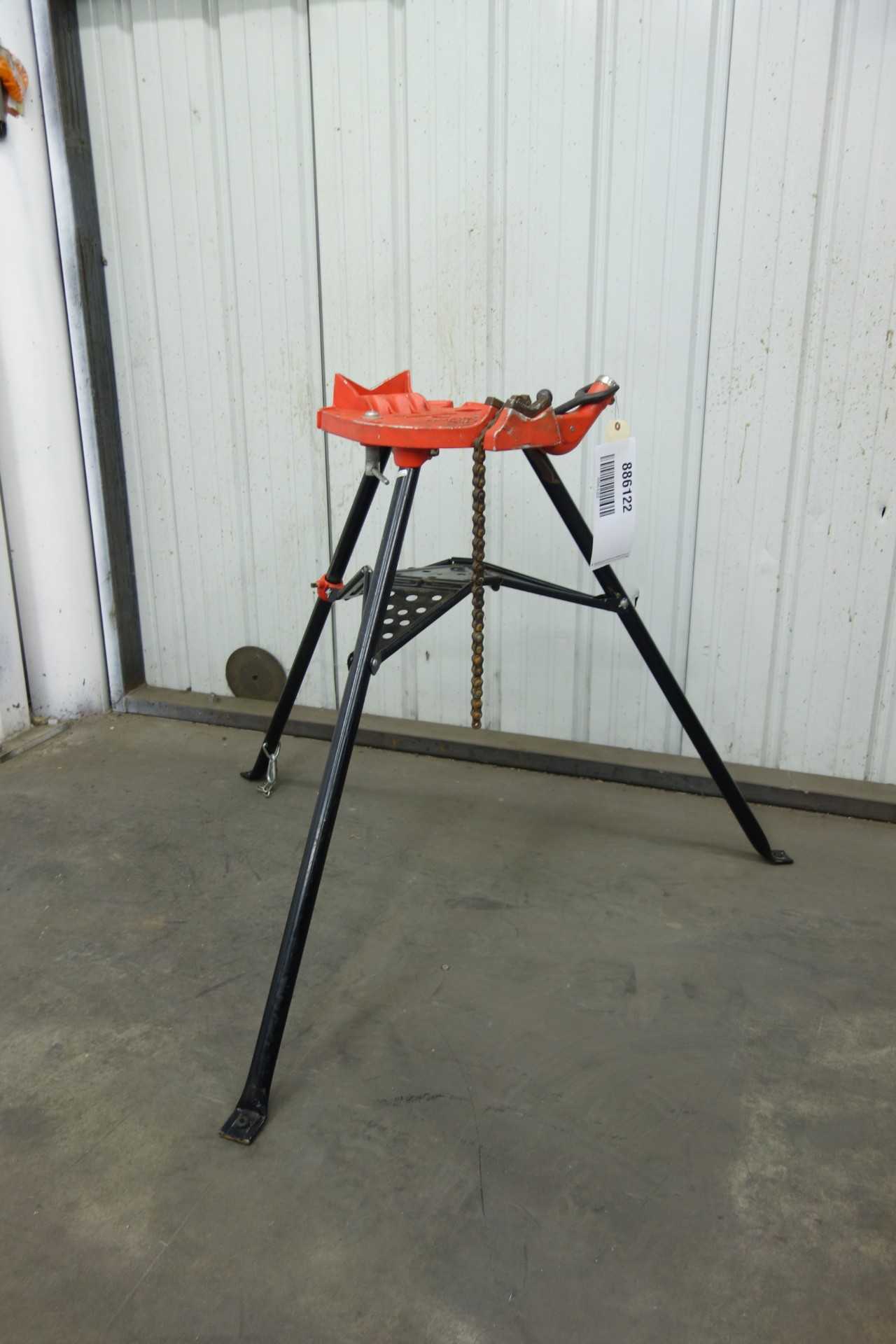 RIDGID 460-6 TRISTAND PORTABLE CHAIN VISE, 1/8 IN - 6 IN PIPE CAPACITY - ELECTRIC POWER TOOLS
